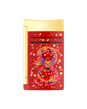 S.t.dupont accendino Maxijet Limited Edition Collector Dragon Viola 020176