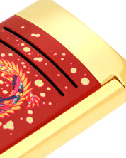 S.t.dupont accendino Maxijet Limited Edition Collector Dragon Viola 020176