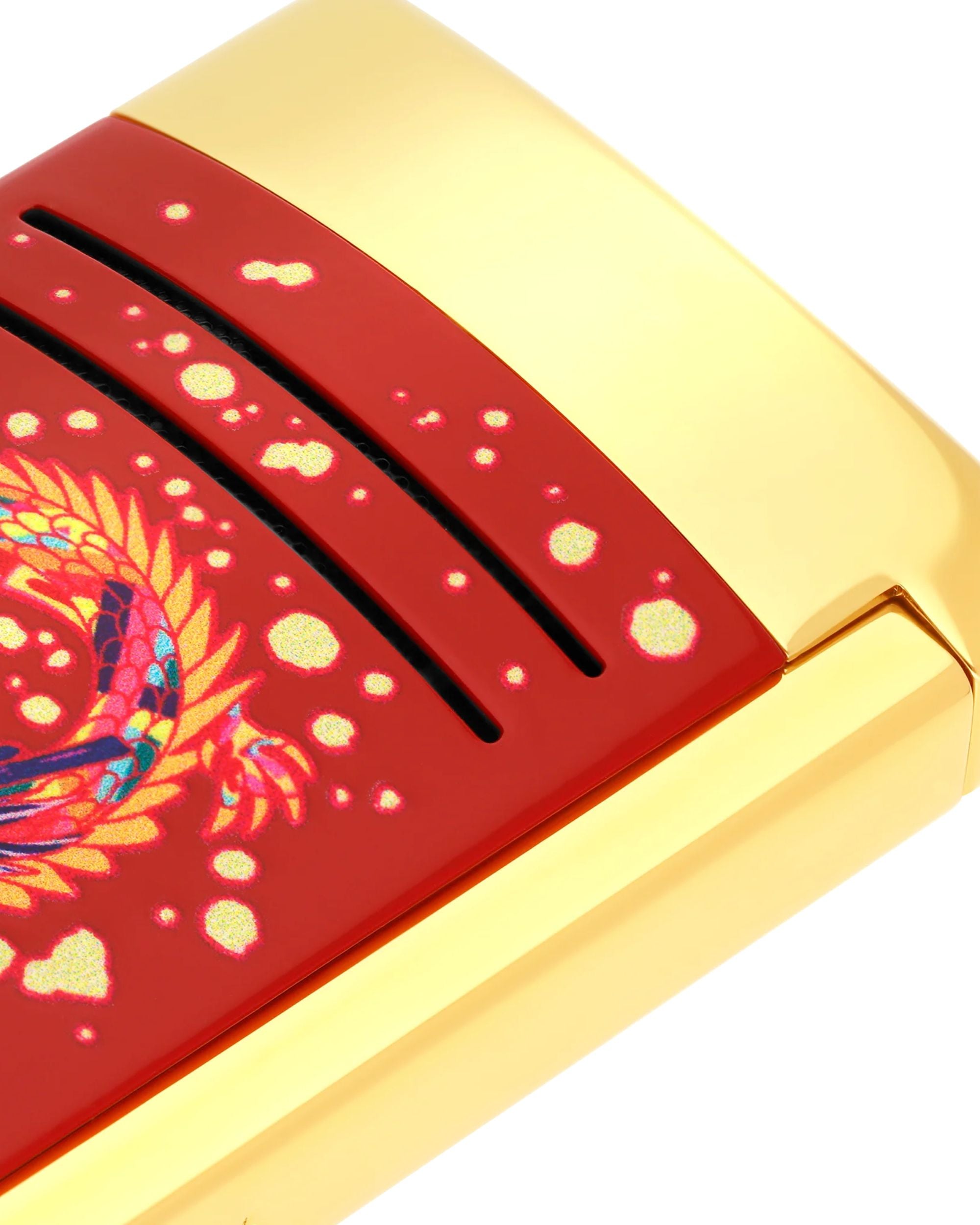 S.t.dupont accendino Maxijet Limited Edition Collector Dragon Viola 020176