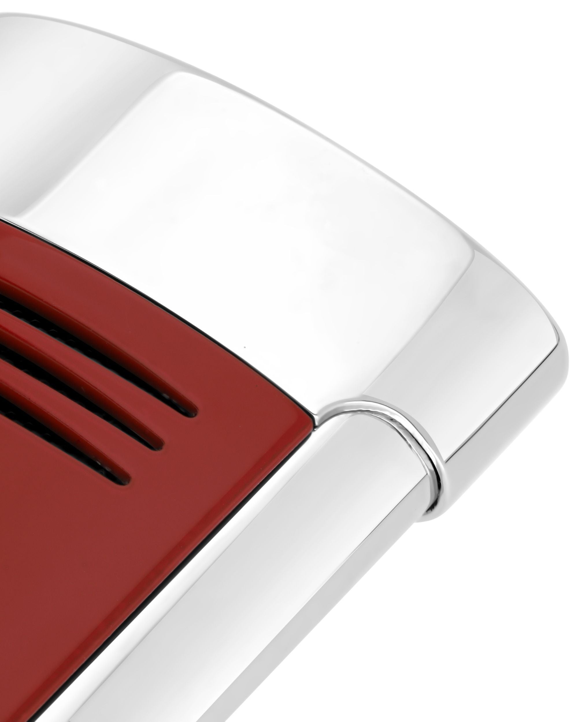 S.t.dupont Accendino a gas Megajet Cromo Rosso Uomo