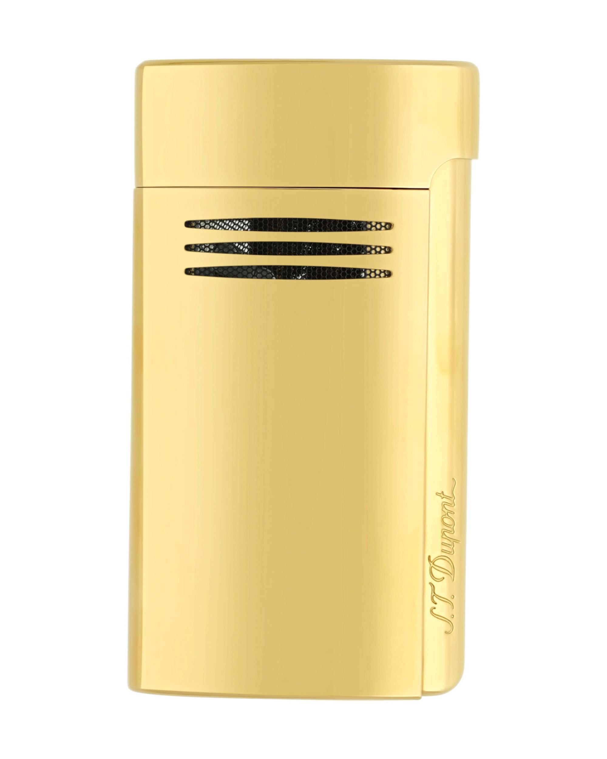 S.t.dupont accendino Megajet gold oro Uomo