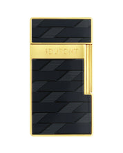 S.t.dupont accendino 025079 BQ BIGGY Black Monogram Nero uomo donna