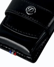 S.t.dupont Custodia per accendino pelle Line 2 Lgt Nero Unisex