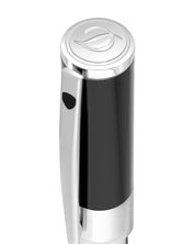 S.t.dupont Penna stilografica D-Initial nero e cromo uomo donna 260203