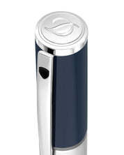 S.t.dupont Penna Cromo Blu 262205 INITIAL ROLLER
