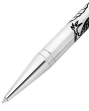 S.t.dupont Penna A Sfera Dragon Finiture Dorate Argento Unisex