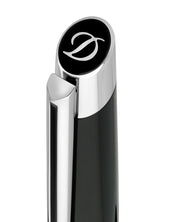 S.t.dupont Penna sfera Cromo Logo Defi Millenium Nero 405706