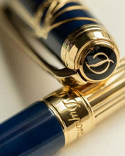 S.t.dupont Roller Line D 'uomo Vitruviano' Blu Unisex