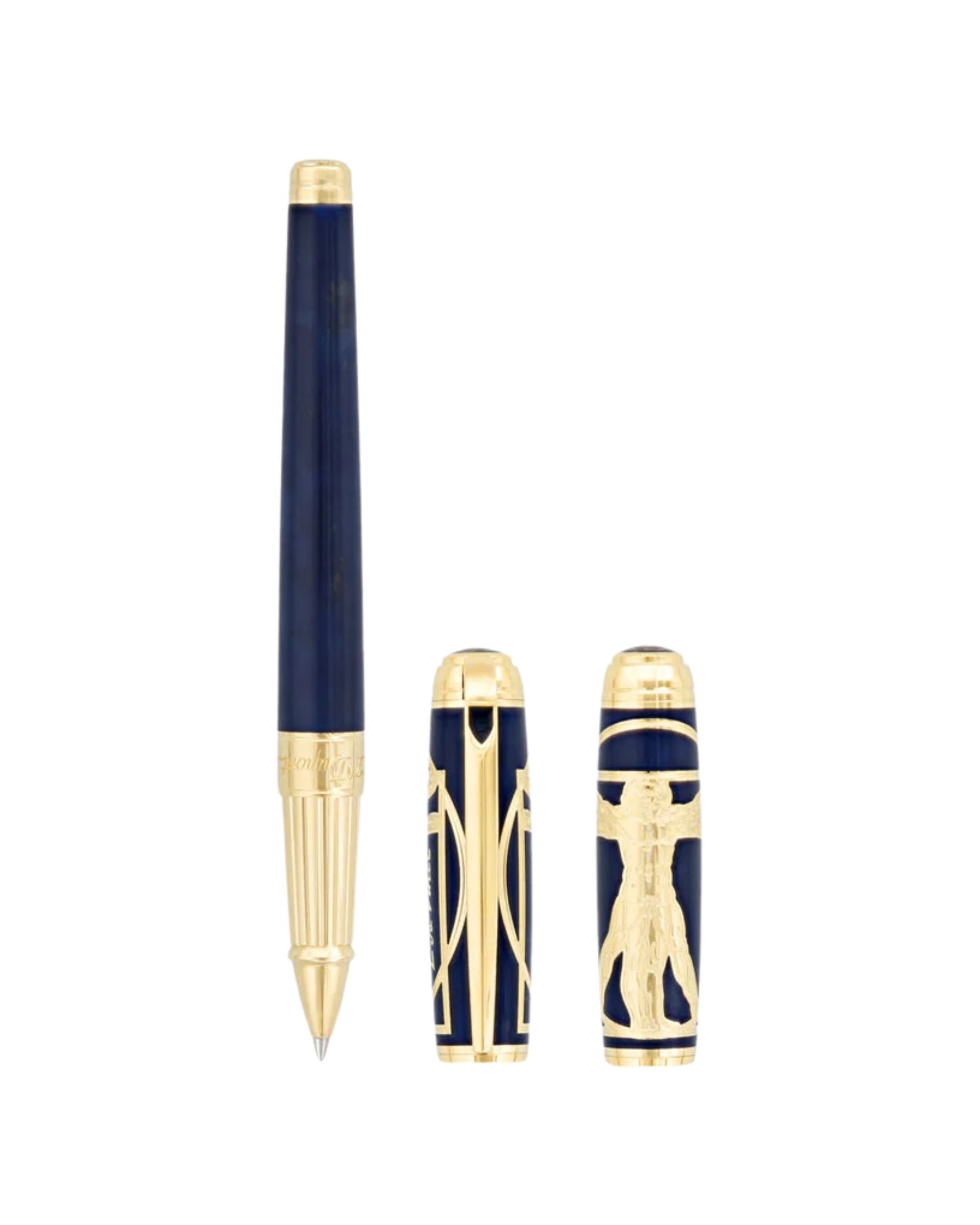 S.t.dupont Roller Line D 'uomo Vitruviano' Blu Unisex