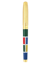 S.t.dupont penna stilografica fountain pen Mosaico Casablanca Oro 420111L