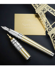 S.T. Dupont Set Penna da Scrittura 'STD Loves Paris' Edizione Limitata Nero Oro Unisex