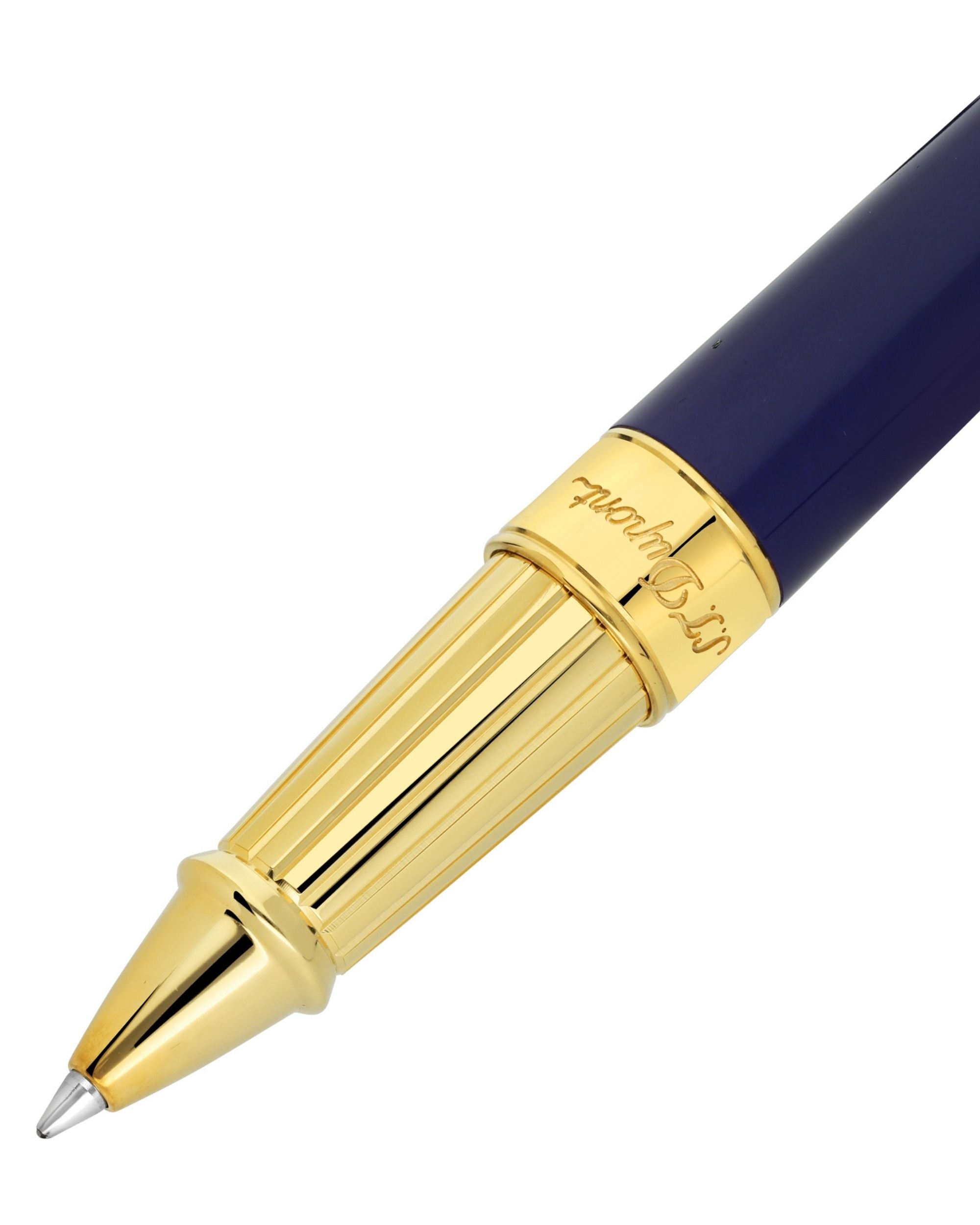 S.t.dupont Penna Roller Large 'koi Fish' Blu Unisex