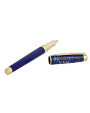 S.t.dupont Penna Roller Large 'koi Fish' Blu Unisex