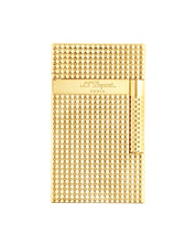 S.t.dupont accendino Gran Dupont Cling Diamond Head Oro C23009