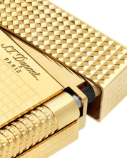 S.t.dupont accendino Gran Dupont Cling Diamond Head Oro C23009