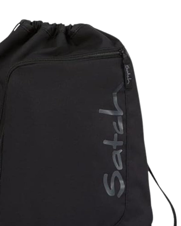 Satch Sacchetta 12 Litri Palestra Sport Nero Unisex-2