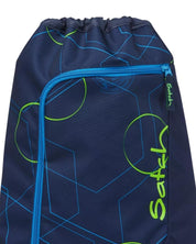 Satch Sacca sport Sacchetta 12 Litri Palestra Sport Blu Blue Tech