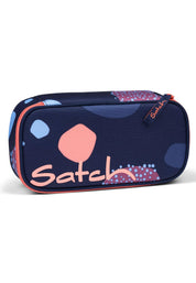 Satch Astuccio 22x6x11 Cm, Riciclato Blu Coral Reef Unisex