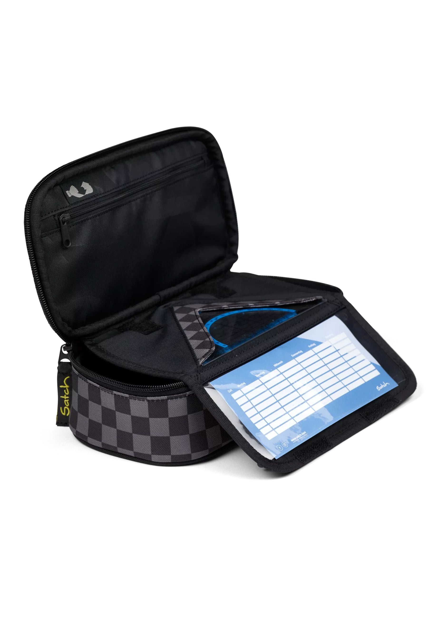 Satch 22x6x11 Cm, Riciclato Nero Unisex