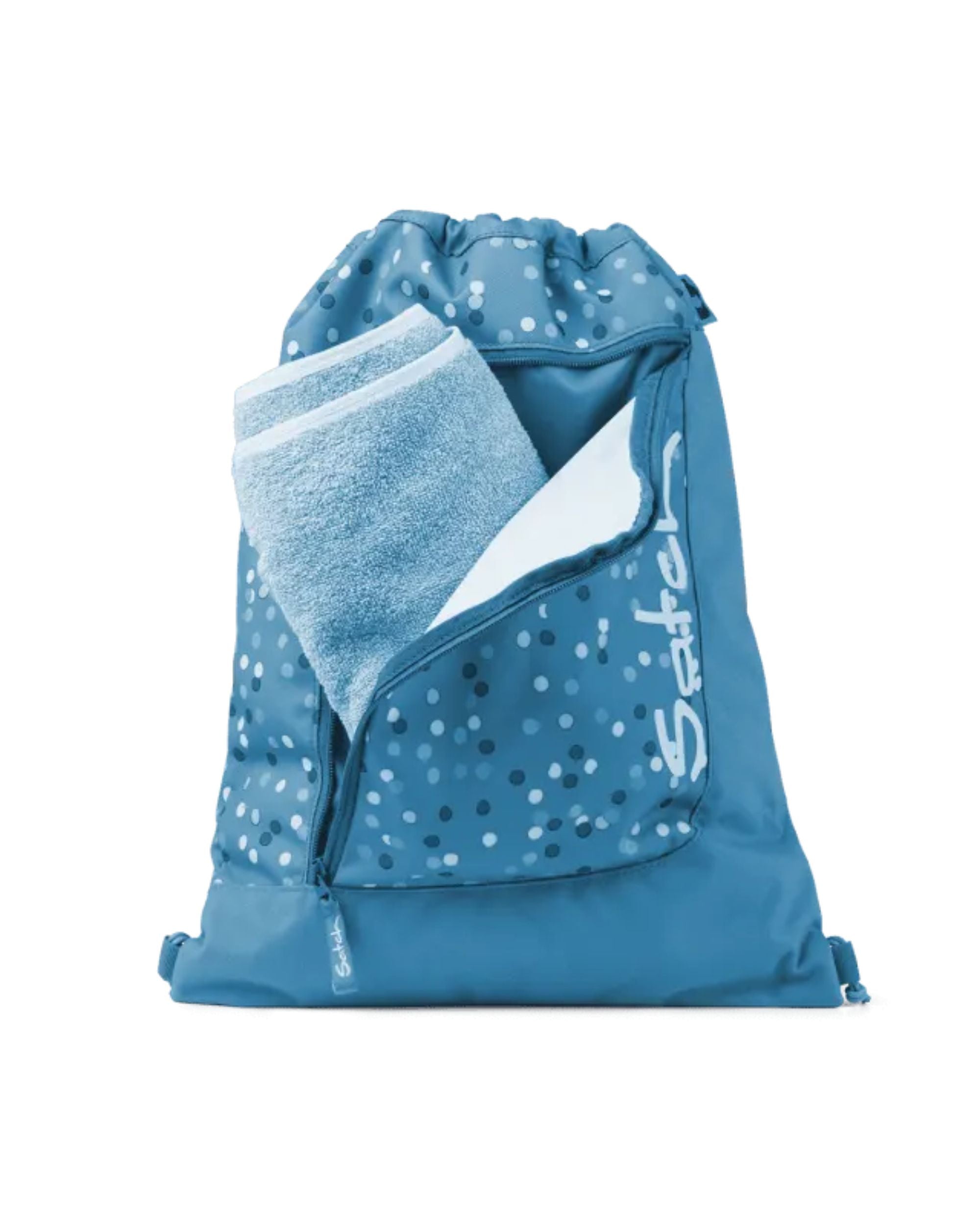 Satch Sacchetta 12 Litri Palestra Sport Blu Unisex