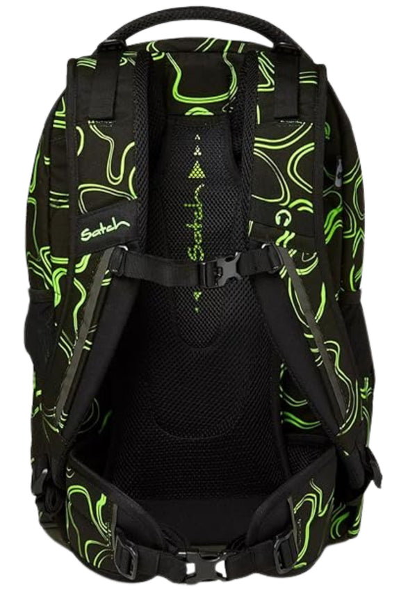 Satch Personalizzabile Ergonomico Eco 30 Litri Nero Unisex-2