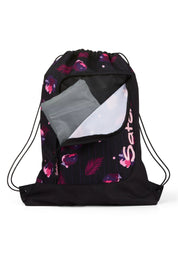 Satch Sacchetta 12 Litri da Palestra Mystic Nights Sport Nero Viola Bambina Unisex