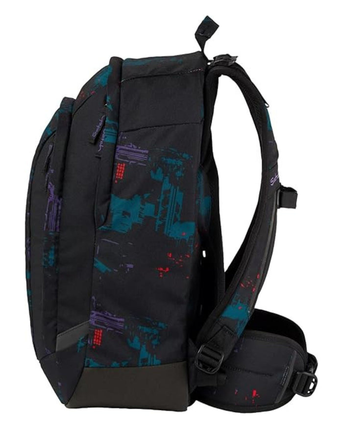 Satch Tempo Libero Imbottitura Posteriore, Eco Nero Unisex 4