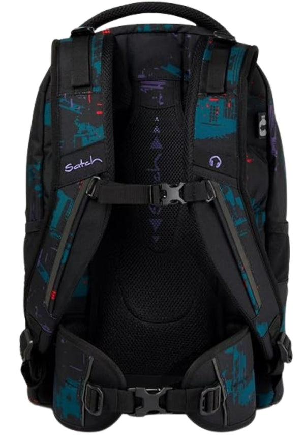 Satch Personalizzabile Ergonomico Eco 30 Litri Nero Unisex-2