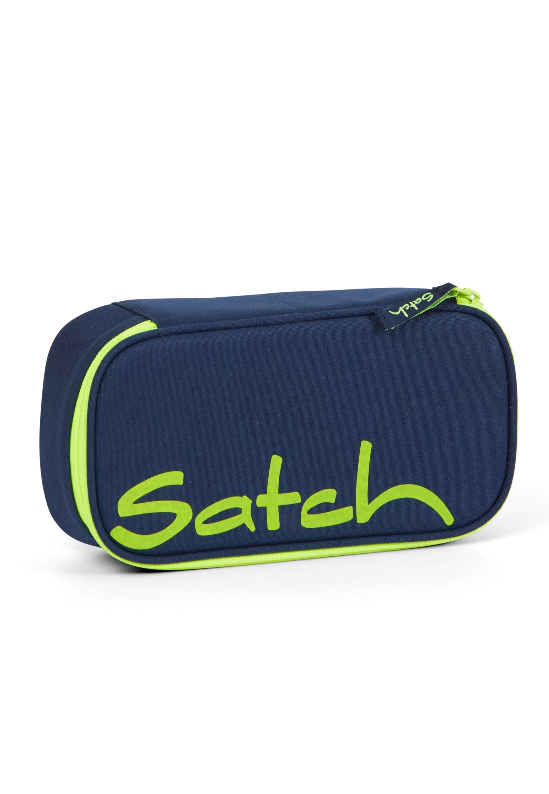 Satch Astuccio Rigido Toxic Yellow 22x6x11 Cm Poliestere Riciclato Blu Giallo Bambino Unisex