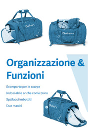Satch 25 Litri Borsa Sport Blu Unisex