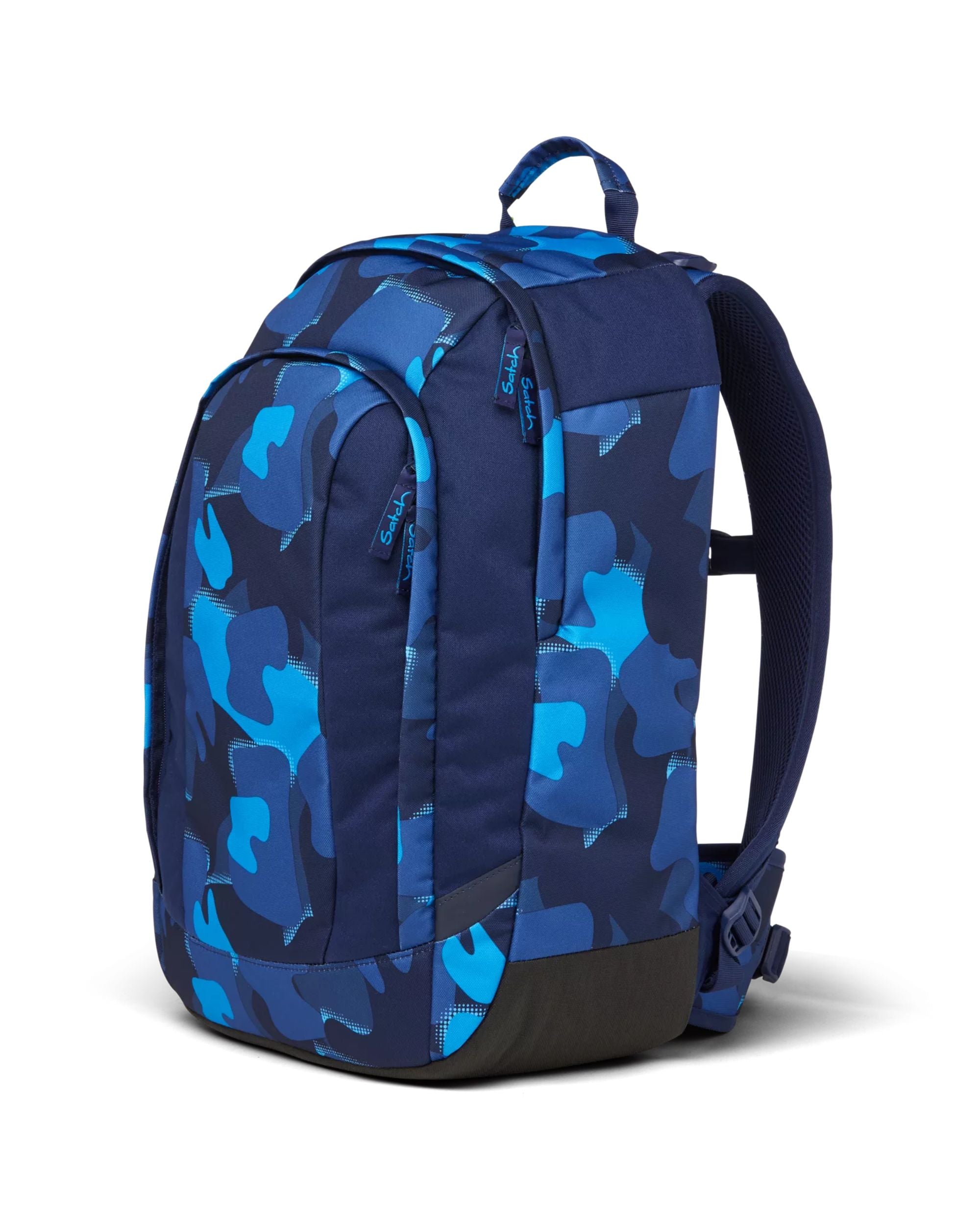 Satch Zaino Schienale Ergonomico Ecologico Blu Troublemaker AIR Bambino Unisex