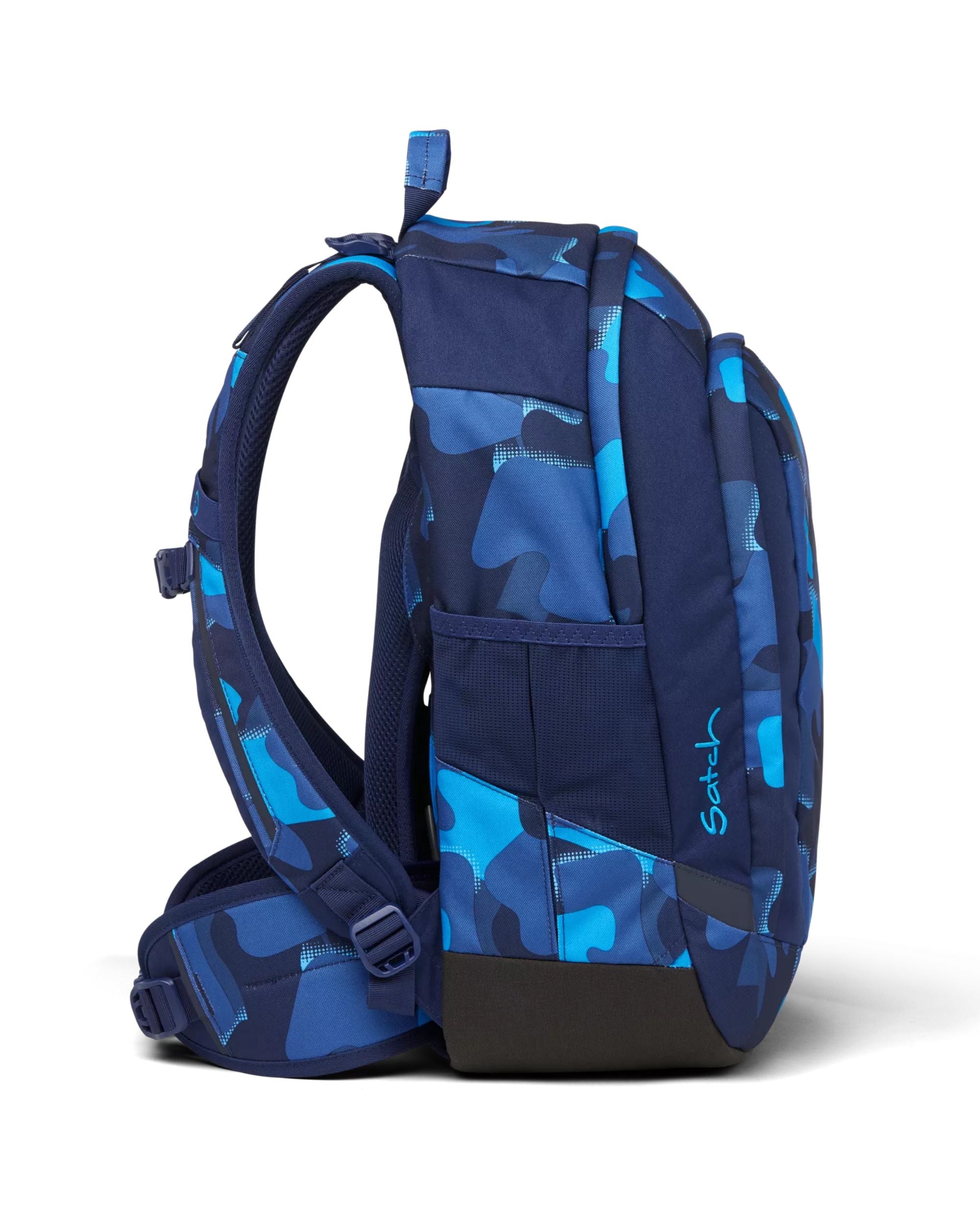 Satch Zaino Schienale Ergonomico Ecologico Blu Troublemaker AIR Bambino Unisex