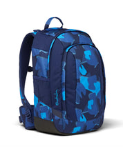 Satch Zaino Schienale Ergonomico Ecologico Blu Troublemaker AIR Bambino Unisex