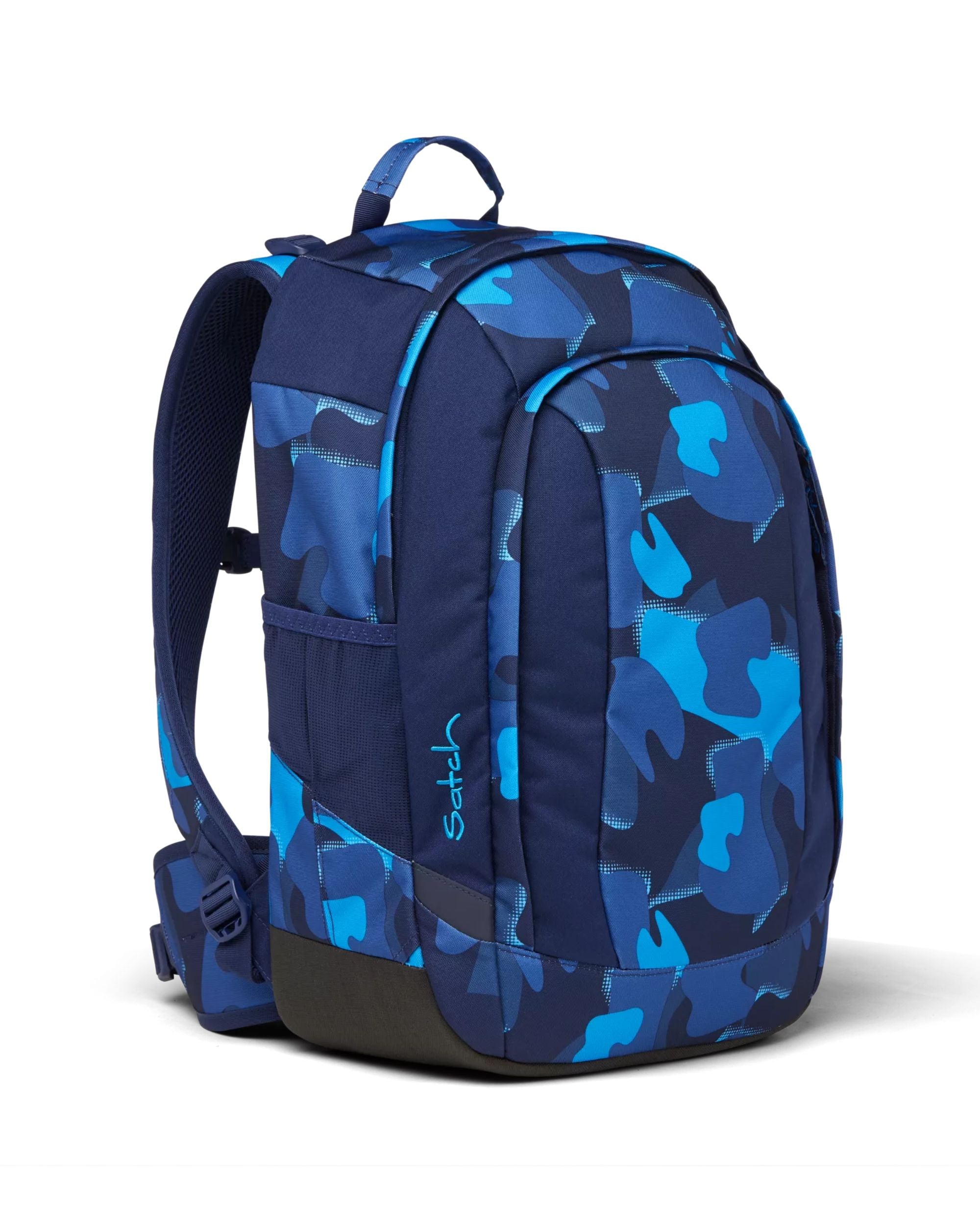 Satch Zaino Schienale Ergonomico Ecologico Blu Troublemaker AIR Bambino Unisex