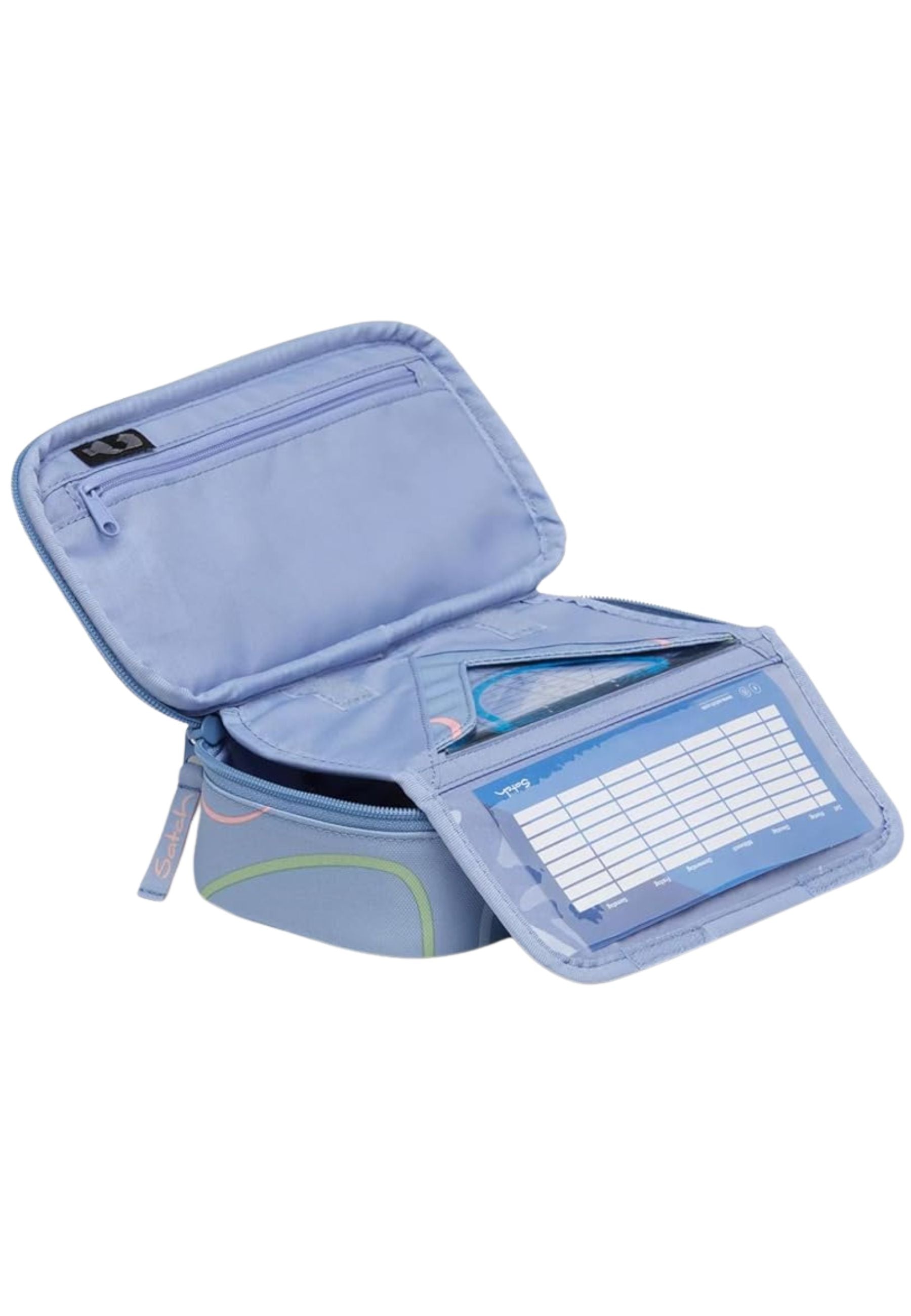 Satch Portapenne 22x6x11 Cm Riciclato Azzurro Unisex
