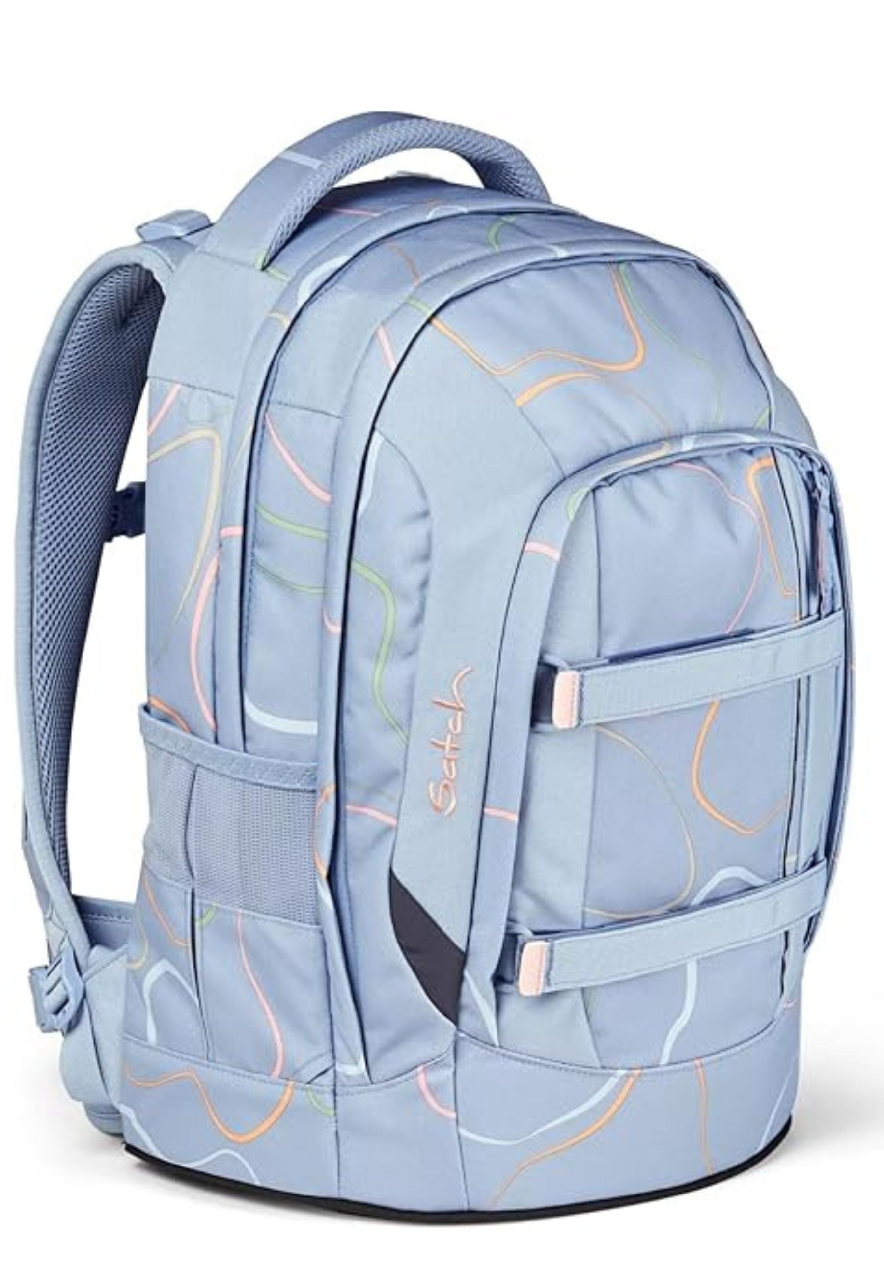 Satch Zaino Personalizzabile Ergonomico Eco 30 Litri Azzurro Vivid Blue Pack