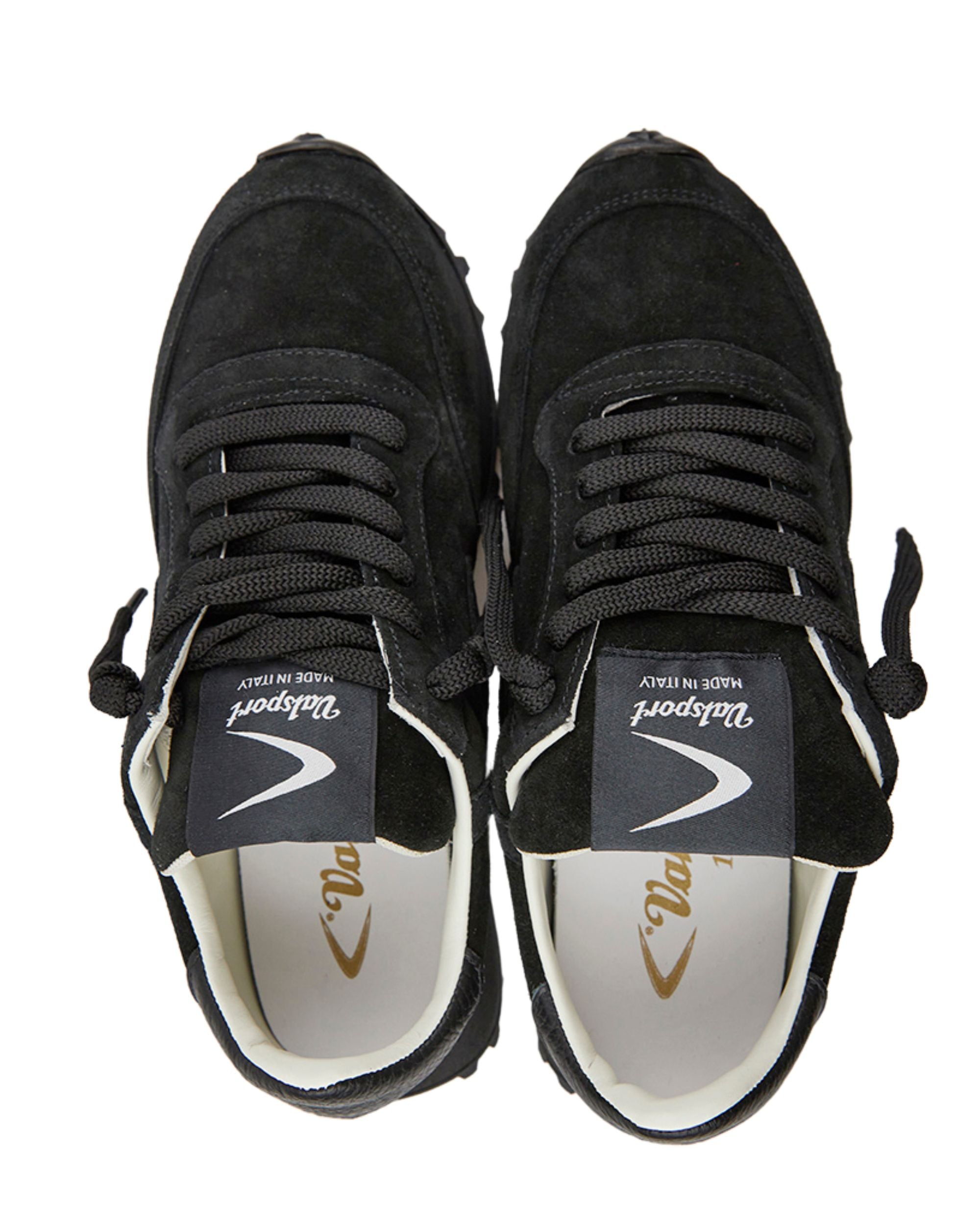 Valsport Sneaker Start City Con Tomaia In Suede Scamosciato Nero Uomo