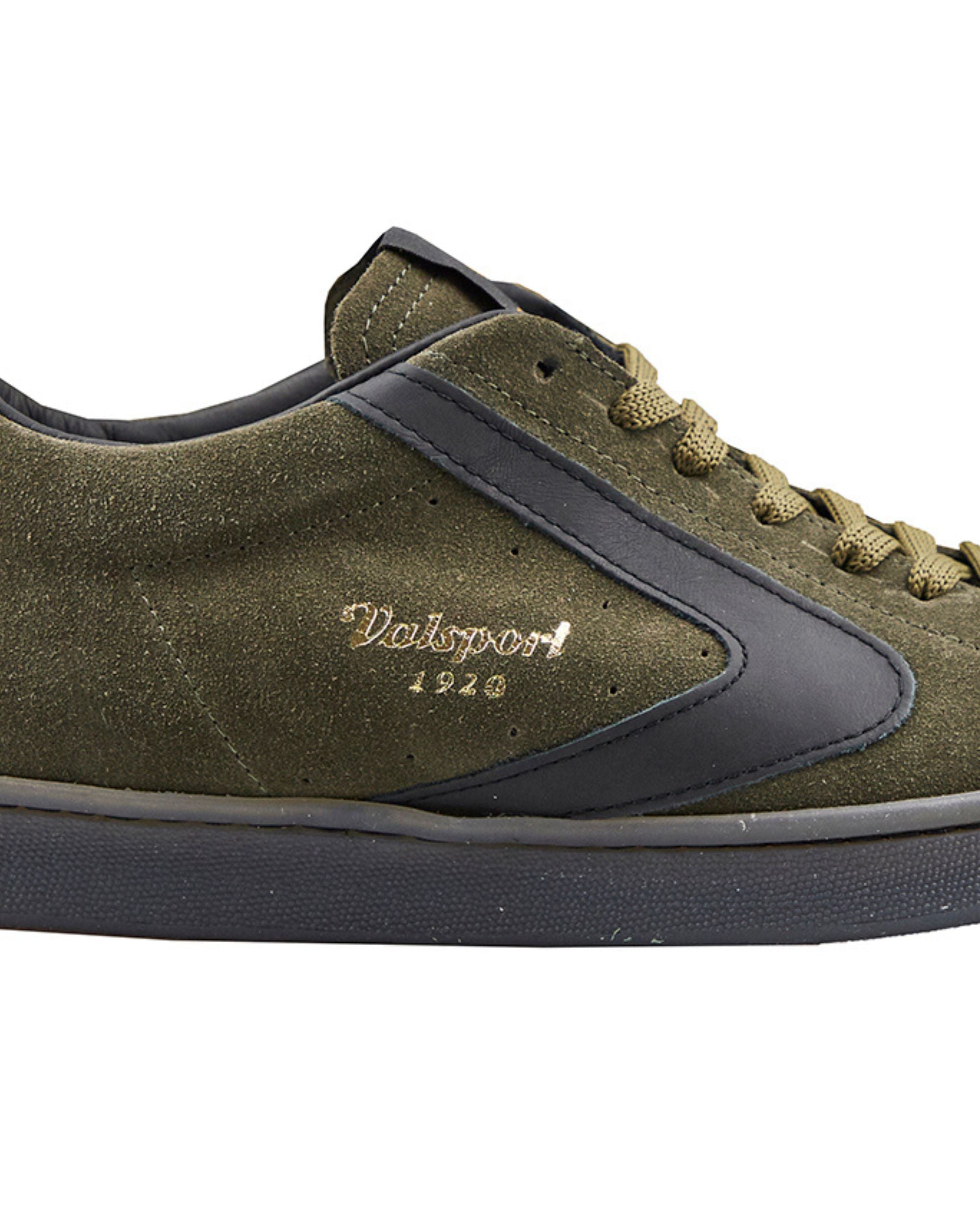 Valsport Sneaker Con Tomaia In Suede Scamosciato Verde Musk Uomo