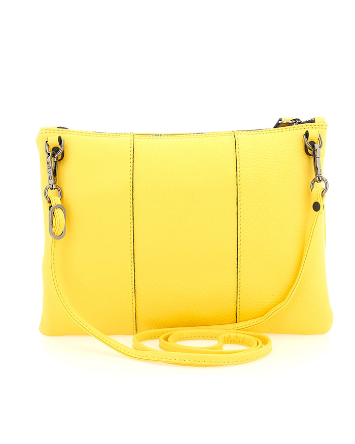 Gabs Pochette Logo Nero Giallo Donna 3