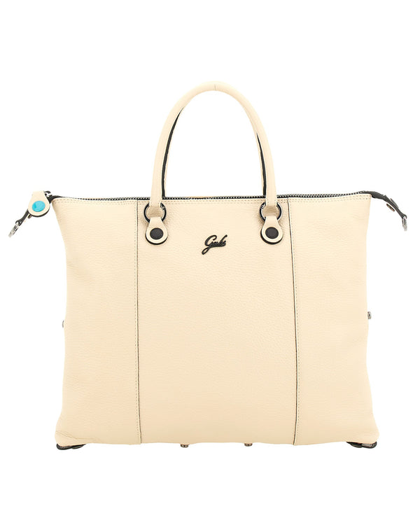 Gabs Shopper Tote Bauletto Zaino Trasformabile Beige Donna