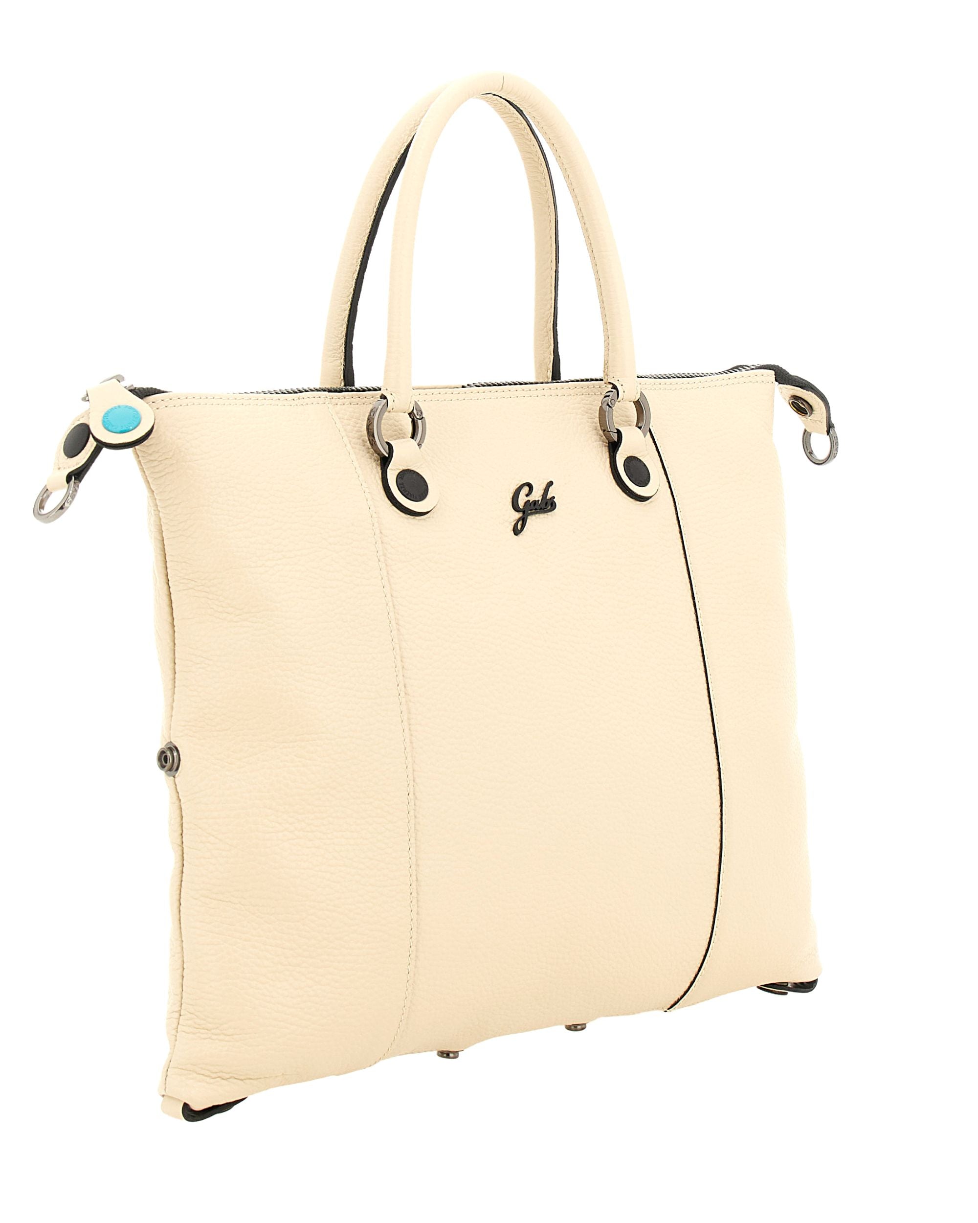 Gabs Shopper Tote Bauletto Zaino Trasformabile Beige Donna