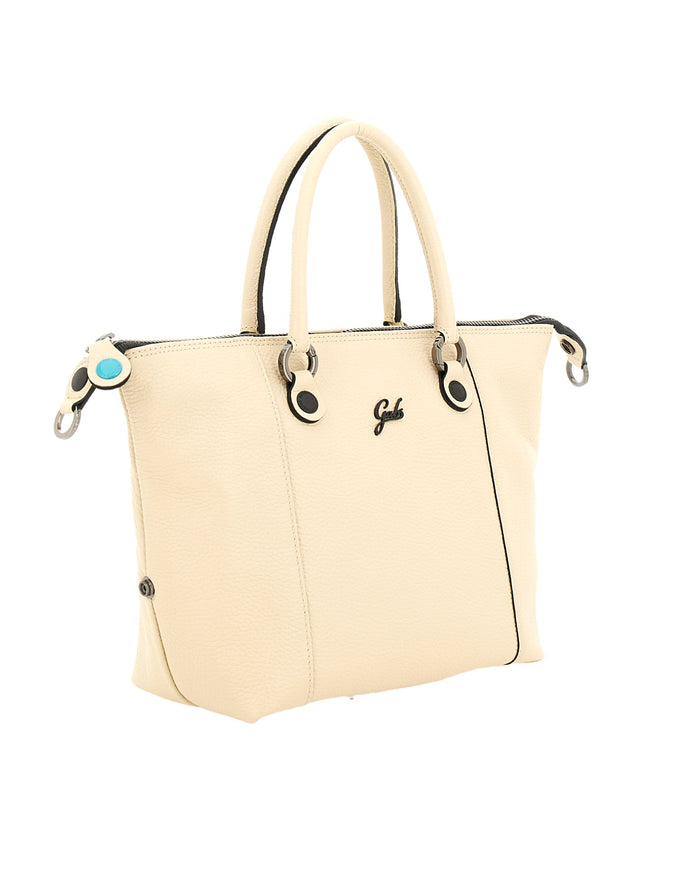 Gabs Shopper Tote Bauletto Zaino Trasformabile Beige Donna 3