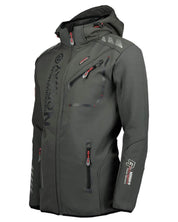 Geographical Norway Giacca Invernale Rainman Con Cappuccio Grigio/Nero Uomo