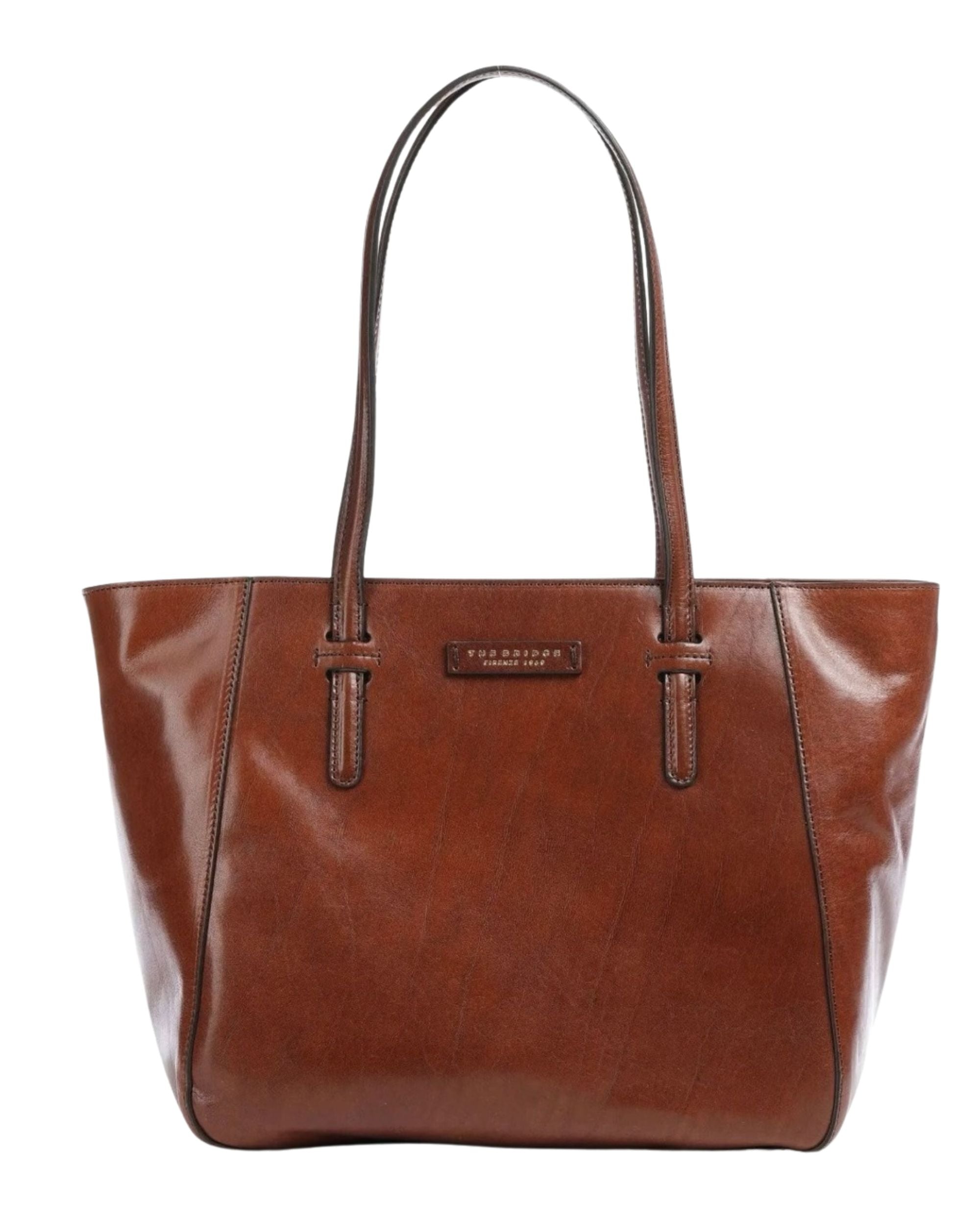 The Bridge Shopper Diana Outline A Trapezio Marrone Donna