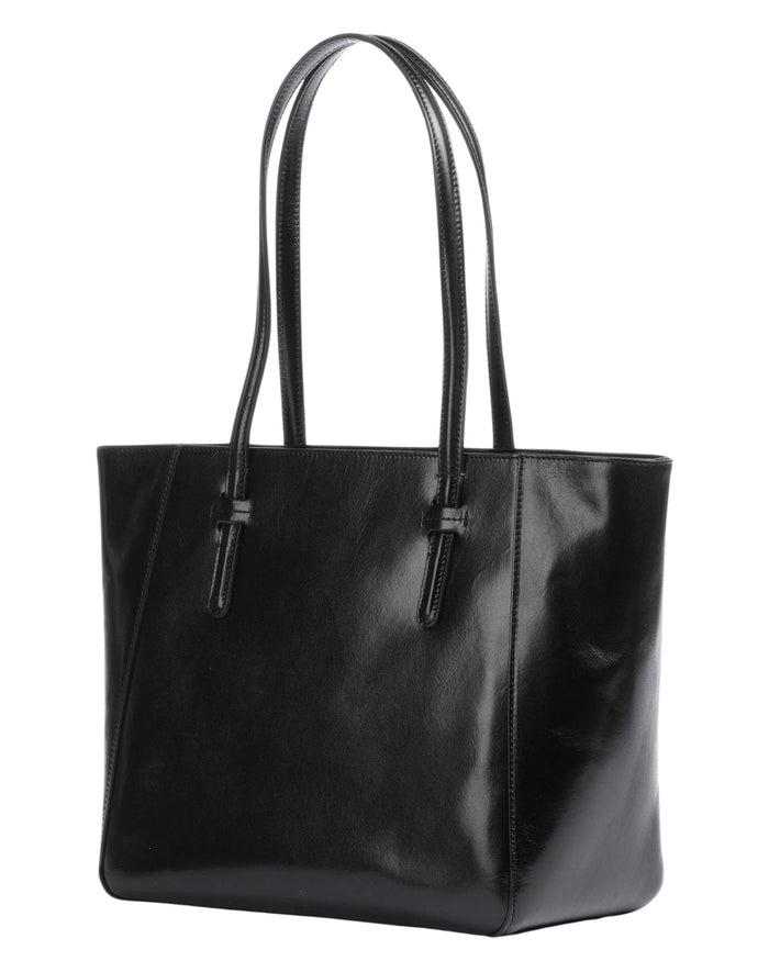 The Bridge Shopper Diana Outline A Trapezio Nero Donna 2