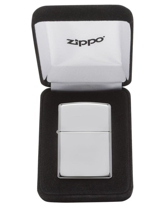 Zippo L’accendino Silver Sterling Lucido è Realizzato In Sterling Con Una Finitura Lucida E Brillante, Che Ne Esalta L'eleganza E La Raffinatezza. Quest Argento Unisex 3