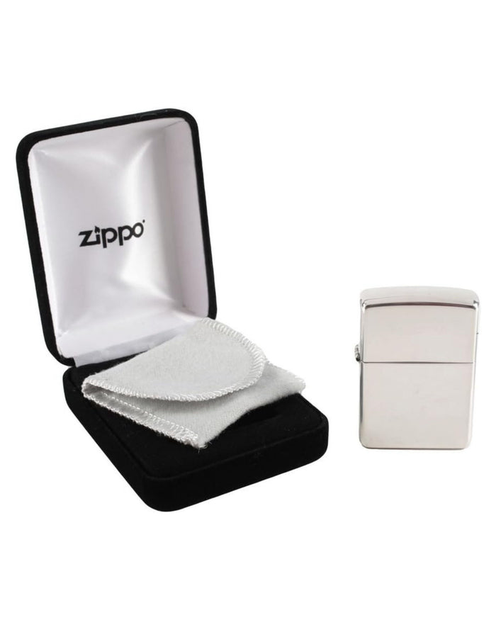 Zippo L’accendino Silver Sterling Lucido è Realizzato In Sterling Con Una Finitura Lucida E Brillante, Che Ne Esalta L'eleganza E La Raffinatezza. Quest Argento Unisex 4