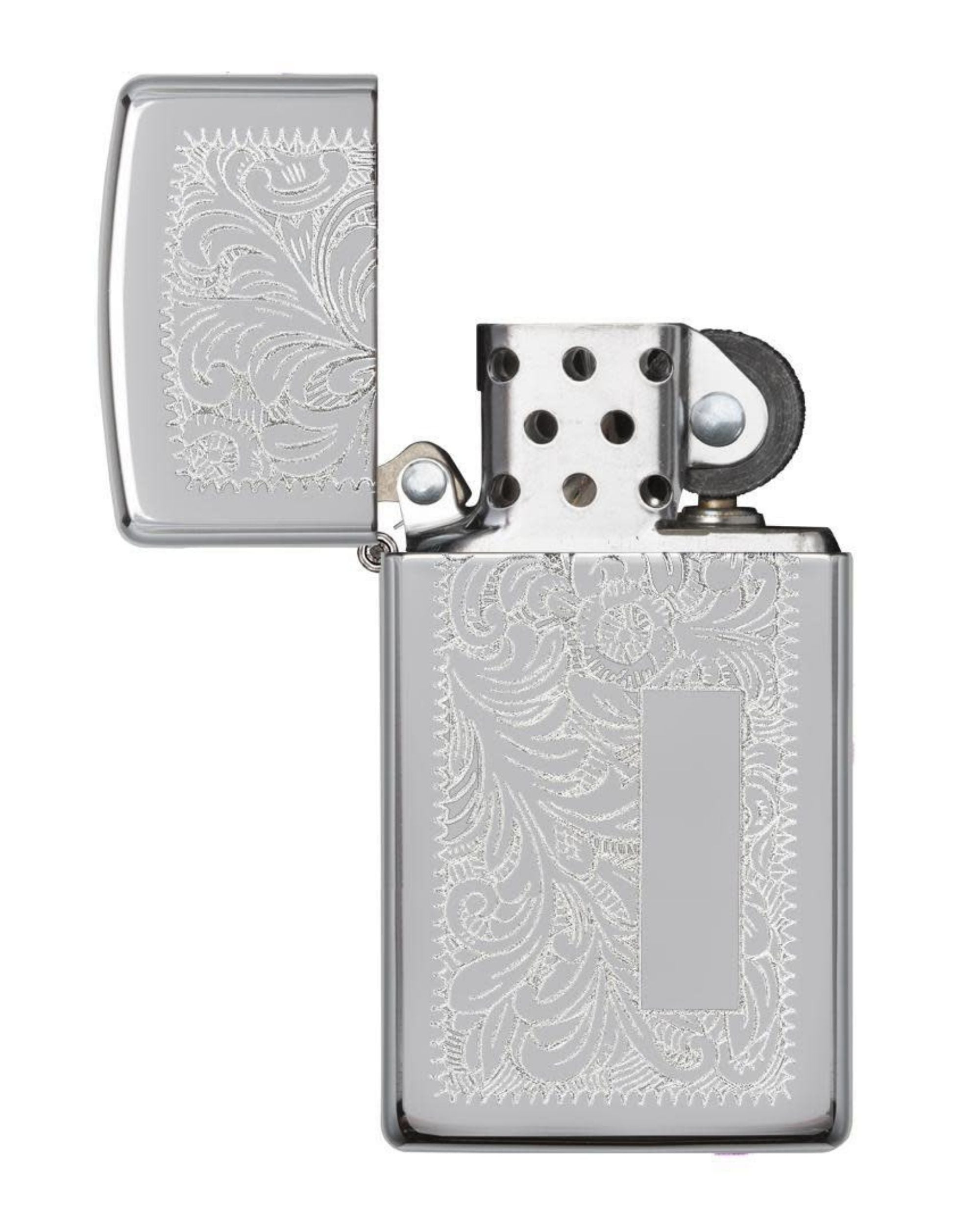 Zippo Antivento Ricaricabile Made In Usa Argento Unisex