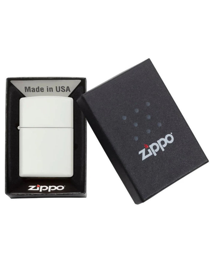 Zippo Antivento Ricaricabile Made In Usa Bianco Unisex 3