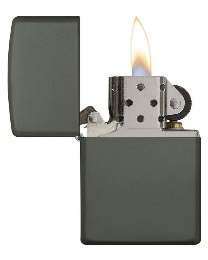 Zippo Antivento Ricaricabile Made In Usa Verde Unisex 3